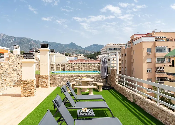 Ct 393 - Faro's Soulrise Rooftop - شقة ماربيا